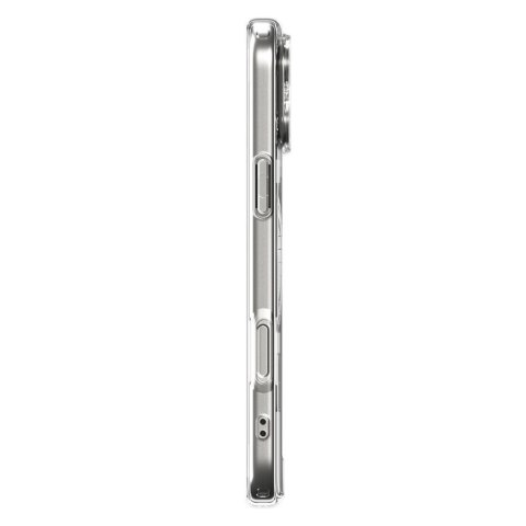 SPIGEN futerał ULTRA HYBRID MAG kompatybilny z MagSafe do IPHONE 17 Pro Max clear gold