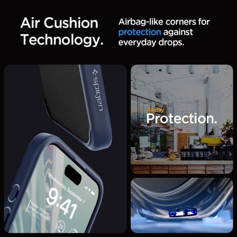 SPIGEN futerał ULTRA HYBRID do IPHONE 16 Pro Max navy blue