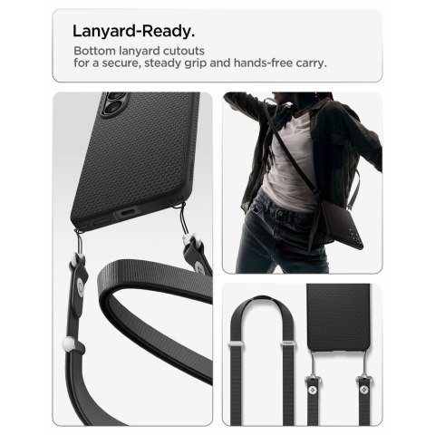 SPIGEN futerał LIQUID AIR MAG kompatybilny z MagSafe do SAMSUNG S26 matte black