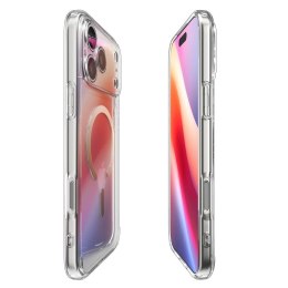 SPIGEN futerał ULTRA HYBRID MAG kompatybilny z MagSafe do IPHONE 17 Pro clear gold