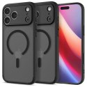 SPIGEN futerał ULTRA HYBRID MAG kompatybilny z MagSafe do IPHONE 17 Pro frost black