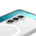 SPIGEN futerał ULTRA HYBRID MAG kompatybilny z MagSafe do S26 clear / white