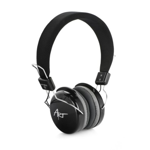 Słuchawki przewodowe nauszne Jack 3,5 mm Art AP-60MD czarne