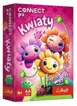Gra dla dzieci Connect Kwiaty TREFL