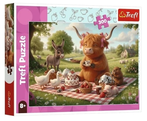Puzzle 300 Słodki piknik TREFL
