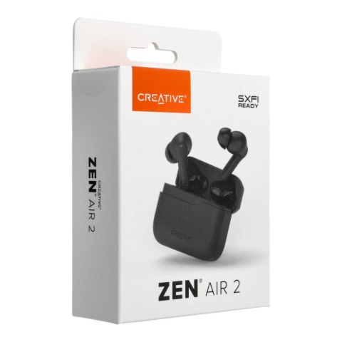 Słuchawki bezprzewodowe douszne Creative Zen Air 2 czarne
