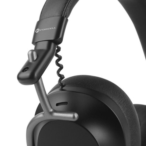 Słuchawki bezprzewodowe nauszne Forcell F-Audio Pro Sound Craft ANC czarne