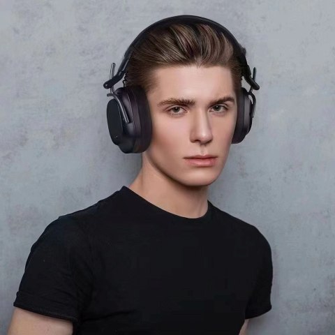 Słuchawki bezprzewodowe nauszne Forcell F-Audio Pro Sound Craft ANC czarne