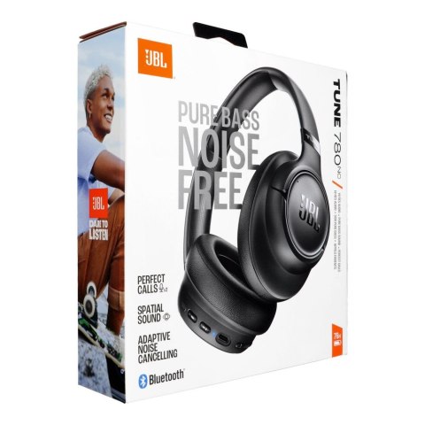 Słuchawki bezprzewodowe nauszne JBL Tune 780NC czarne