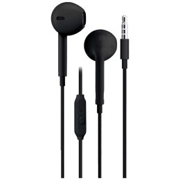 Słuchawki przewodowe douszne Jack 3,5 mm Blue Star PA-E65 1,2 m czarne