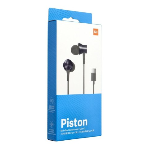 Oryginalne Słuchawki przewodowe douszne USB C XIAOMI HSEJ04WM blister czarne