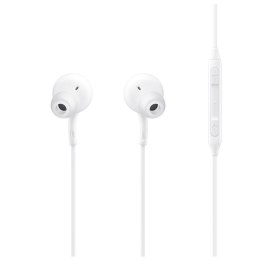 Oryginalne Słuchawki przewodowe douszne USB C Samsung AKG IC-100BWEGEU blister białe