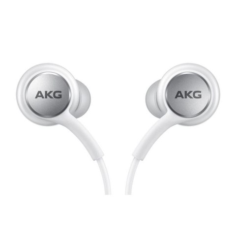 Oryginalne Słuchawki przewodowe douszne USB C Samsung AKG IC-100BWEGEU blister białe