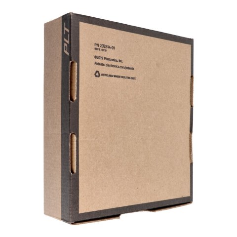 Słuchawki przewodowe nauszne Jack 3,5 mm / USB A Poly Blackwire C3325 czarne