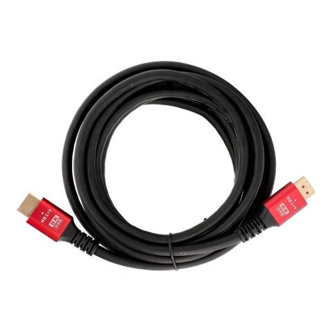 Kabel HDMI 2.1 8K 60Hz / 4K 120Hz - Ultra High Speed, HDR, eARC, VRR, 48Gbps 3 m czarny