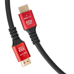 Kabel HDMI 2.1 8K 60Hz / 4K 120Hz - Ultra High Speed, HDR, eARC, VRR, 48Gbps 3 m czarny