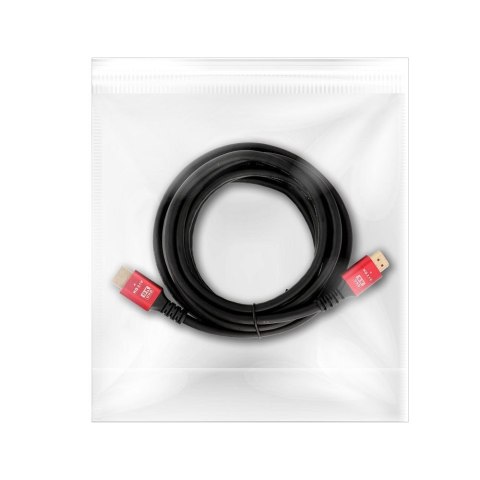 Kabel HDMI 2.1 8K 60Hz / 4K 120Hz - Ultra High Speed, HDR, eARC, VRR, 48Gbps 3 m czarny