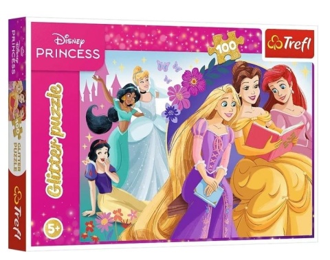 Puzzle 100 Glitter Blask magii przyjaźni TREFL