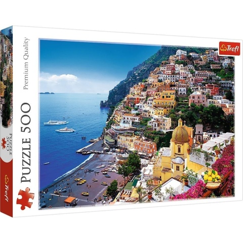Puzzle 500 Positano, Wybrzeże Amalfickie,Wł. TREFL
