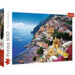 Puzzle 500 Positano, Wybrzeże Amalfickie,Wł. TREFL
