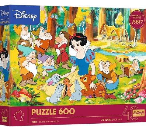 Puzzle 600 Królewna Śnieżka Disney TREFL