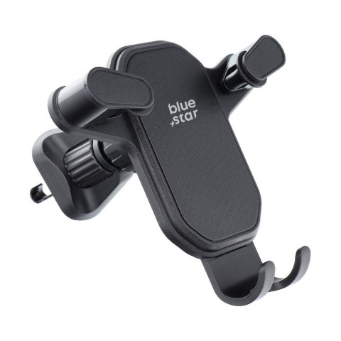 Uchwyt na telefon do samochodu grawitacyjny Blue Star Triangular do kratki czarny
