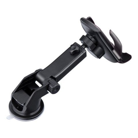 Uchwyt na telefon do samochodu indukcyjny automatyczny Forcell F-Grip HS1 Qi 15W do szyby / kratki czarny