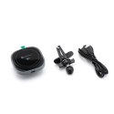 Uchwyt na telefon do samochodu indukcyjny zgodny z MagSafe Forcell F-Grip Air Mag F-07 Qi2 15W do kratki srebrny