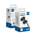 Uchwyt na telefon do samochodu magnetyczny Blue Star Smart Lock Round Magnetic do kratki czarny