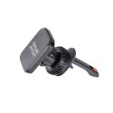 Uchwyt na telefon do samochodu magnetyczny Blue Star Smart Lock Square Magnetic do kratki czarny