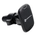Uchwyt na telefon do samochodu magnetyczny Forcell F-Grip Carbon H-CT325 do kratki czarny