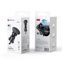 Uchwyt na telefon do samochodu magnetyczny Forcell F-Grip MagElite do kratki czarny