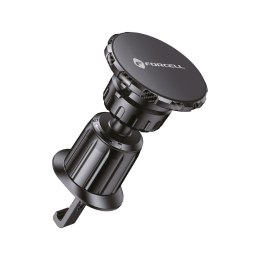 Uchwyt na telefon do samochodu magnetyczny Forcell F-Grip MagElite do kratki czarny