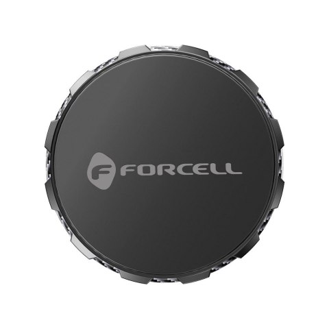 Uchwyt na telefon do samochodu magnetyczny Forcell F-Grip MagFlex do szyby / deski / kratki czarny