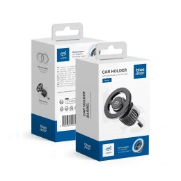 Uchwyt na telefon do samochodu magnetyczny zgodny z MagSafe Blue Star Barrel do kratki czarny