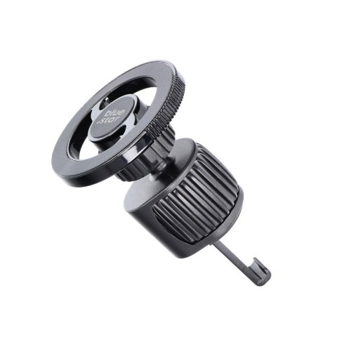 Uchwyt na telefon do samochodu magnetyczny zgodny z MagSafe Blue Star Barrel do kratki czarny