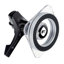 Uchwyt na telefon do samochodu magnetyczny zgodny z MagSafe Forcell F-Grip MagPro do kratki czarny