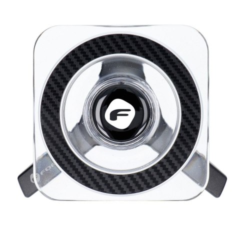 Uchwyt na telefon do samochodu magnetyczny zgodny z MagSafe Forcell F-Grip MagPro do kratki czarny