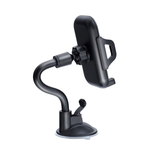Uchwyt na telefon do samochodu uniwersalny Forcell F-Grip Carbon Bracket ramię 17cm do szyby czarny