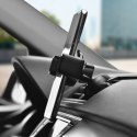 Uchwyt na telefon do samochodu uniwersalny Forcell F-Grip Carbon H-CF509 do kratki czarny