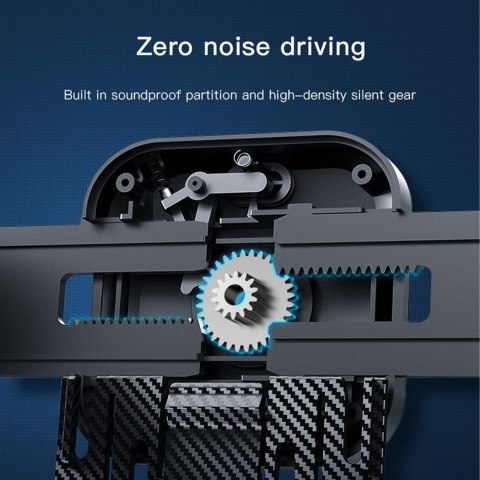 Uchwyt na telefon do samochodu uniwersalny Forcell F-Grip Guardian AV do kratki czarny