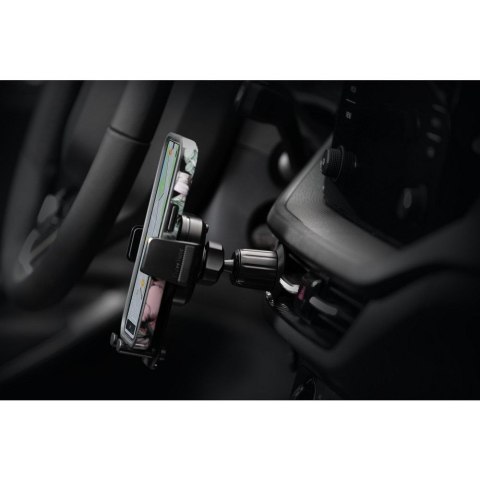 Uchwyt na telefon do samochodu uniwersalny Forcell F-Grip Guardian AV do kratki czarny