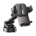 Uchwyt na telefon do samochodu uniwersalny Forcell F-Grip Guardian do szyby / deski czarny