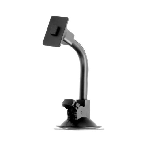 Uchwyt na telefon do samochodu uniwersalny Forcell F-Grip Oval 17 cm do szyby / deski / kratki czarny