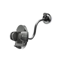 Uchwyt na telefon do samochodu uniwersalny Forcell F-Grip Oval 27 cm do szyby / deski / kratki czarny
