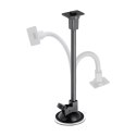 Uchwyt na telefon do samochodu uniwersalny Forcell F-Grip Regular 27 cm do szyby / deski / kratki czarny