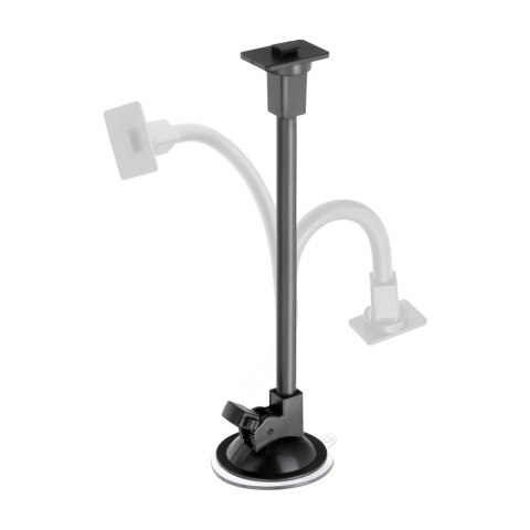 Uchwyt na telefon do samochodu uniwersalny Forcell F-Grip Regular 27 cm do szyby / deski / kratki czarny