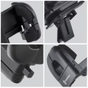 Uchwyt na telefon do samochodu uniwersalny Forcell F-Grip Regular 27 cm do szyby / deski / kratki czarny