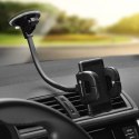 Uchwyt na telefon do samochodu uniwersalny Forcell F-Grip Regular 27 cm do szyby / deski / kratki czarny