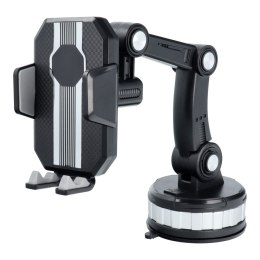 Uchwyt samochodowy do szyby / deski SUPER STRONG ZP-X0566 czarny